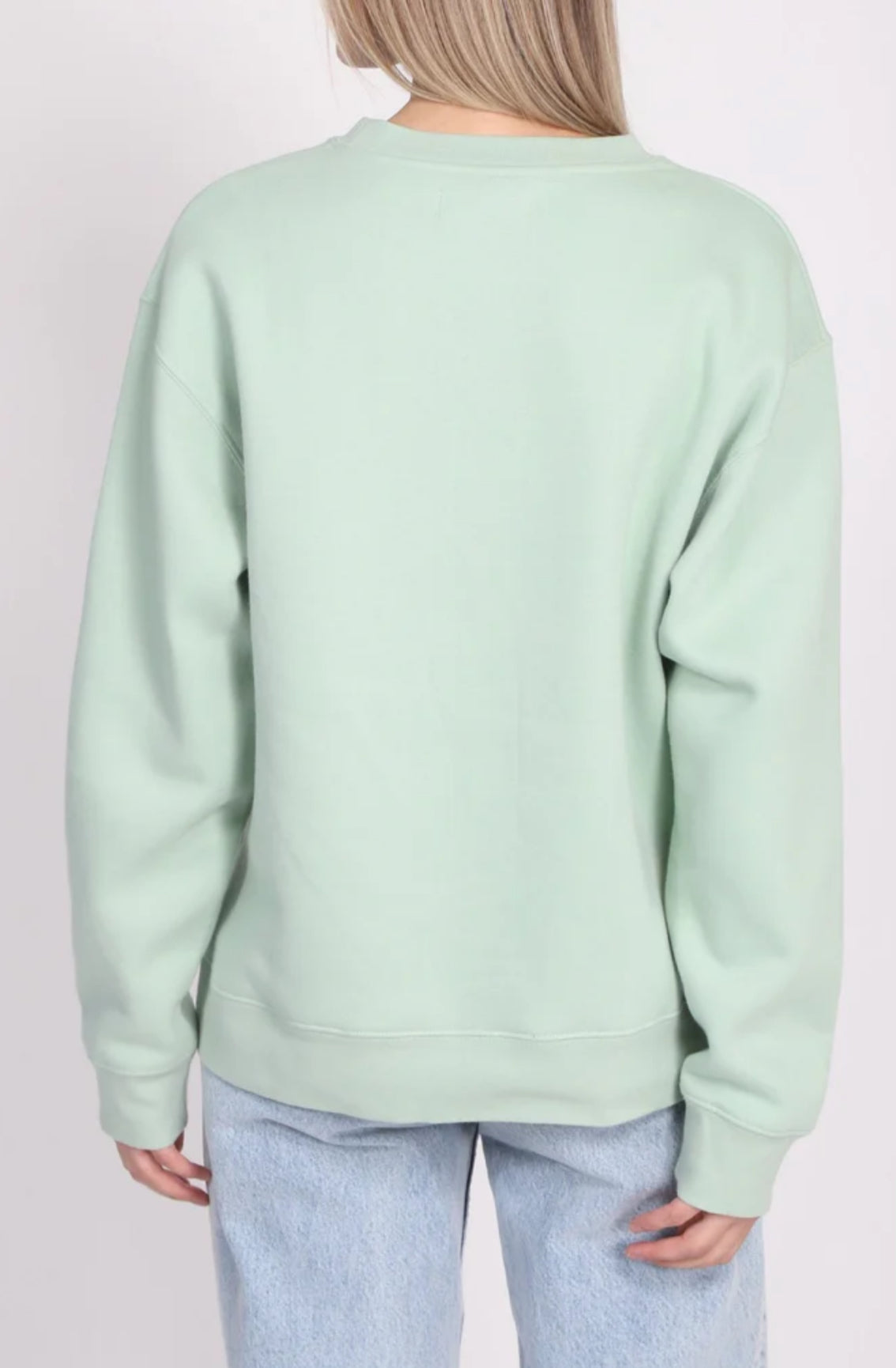 Brunnette The Label "MOM"Classic Crew Neck Sweatshirt |Sage
