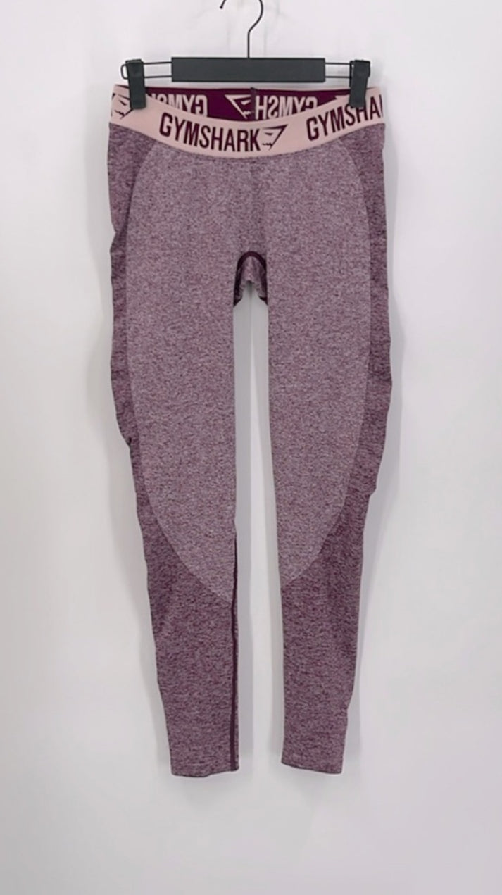 GYMSHARK Flex Purple High-Waisted Leggings Seamless Design