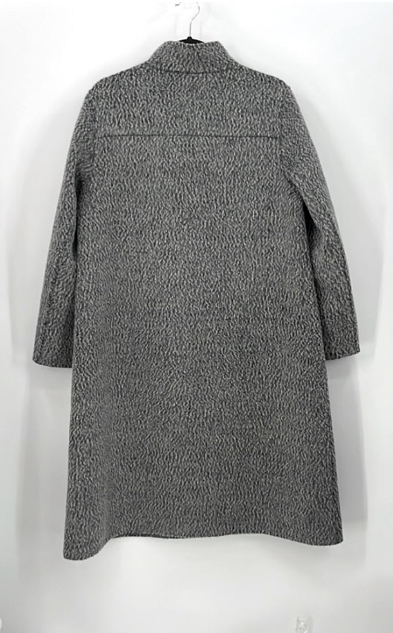 Club Monaco Wool Blend Textured Double Faced Coat