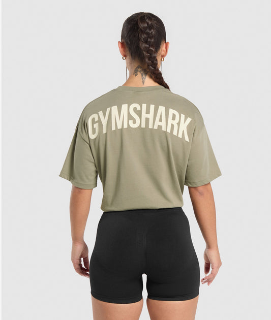 GYMSHARK Power Oversized T-shirt