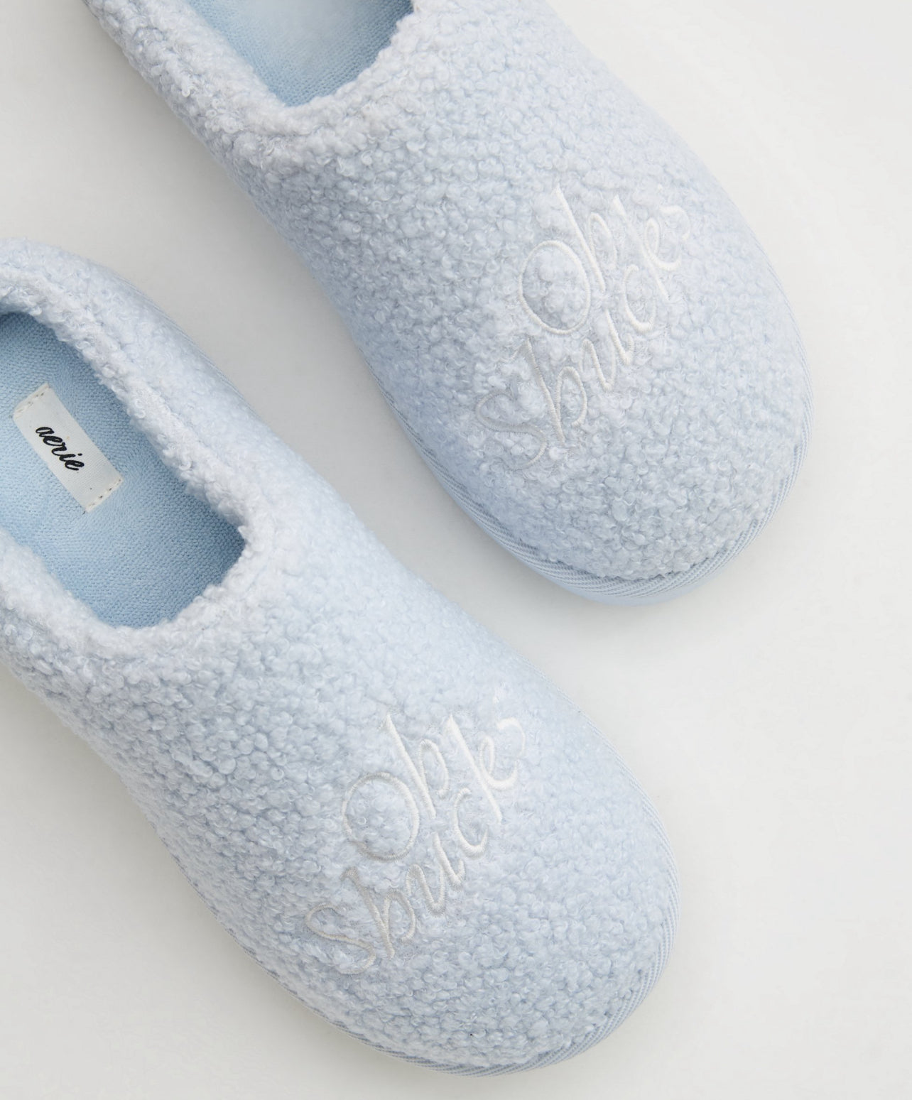 Aerie Sherpa Scuff Slippers