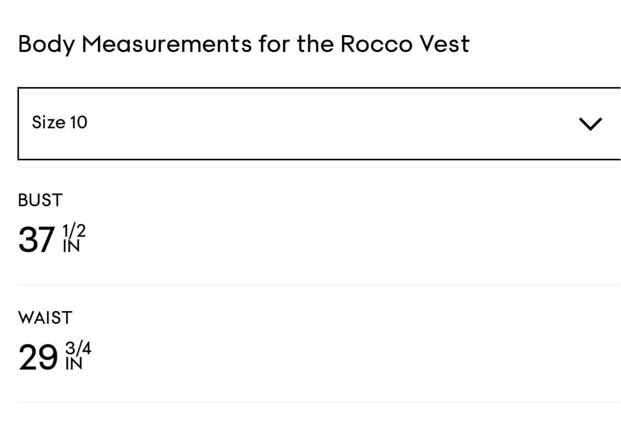 Wilfred Rocco Vest