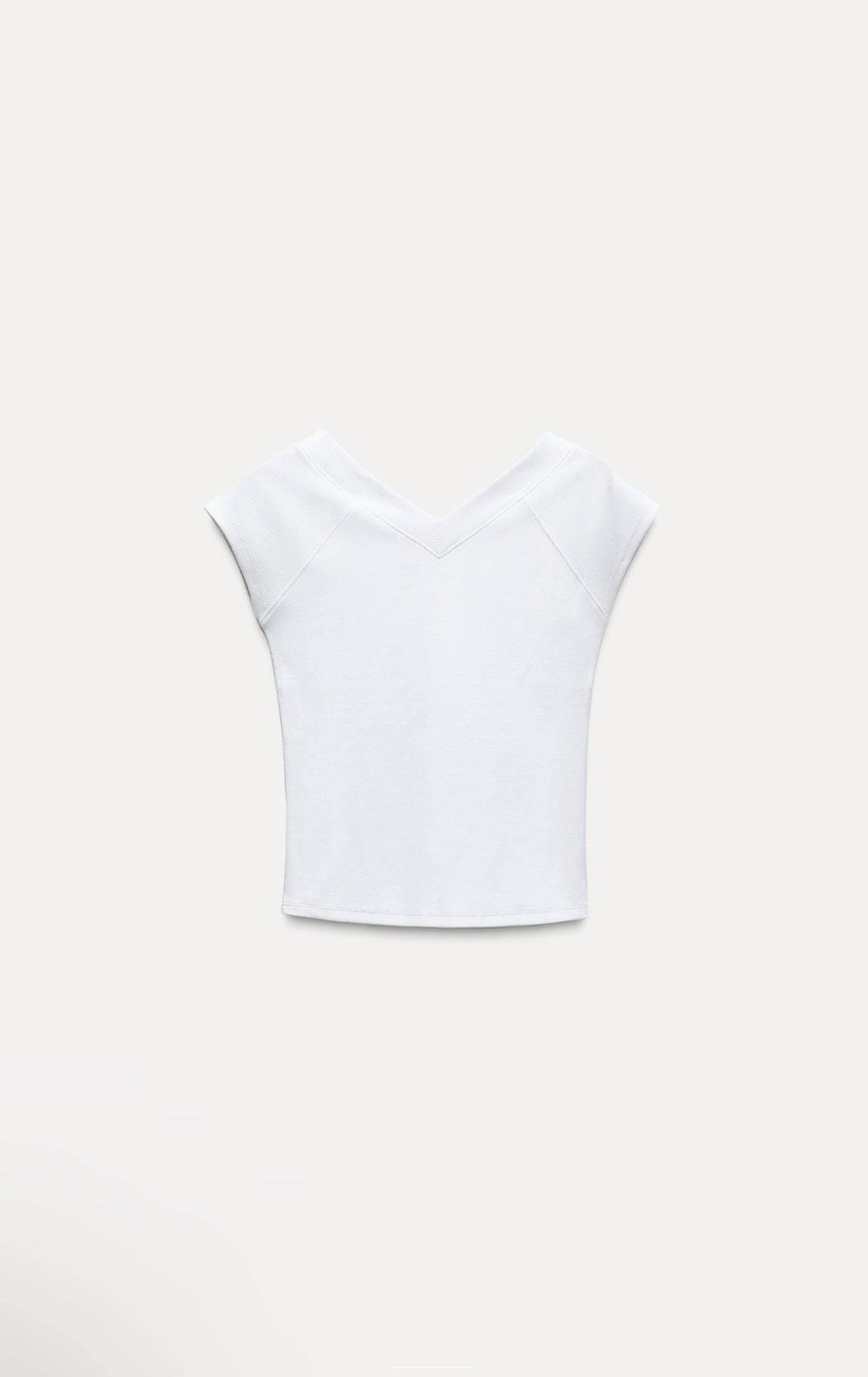 Zara Ribbed Top