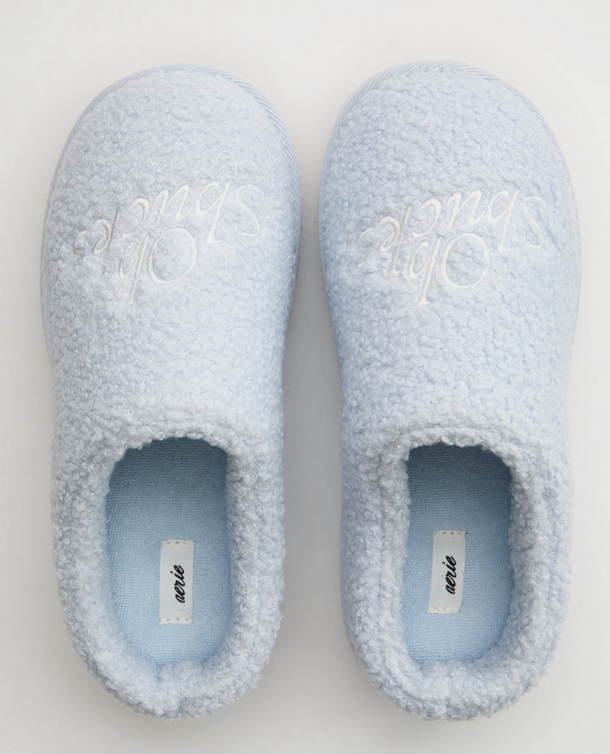 Aerie Sherpa Scuff Slippers