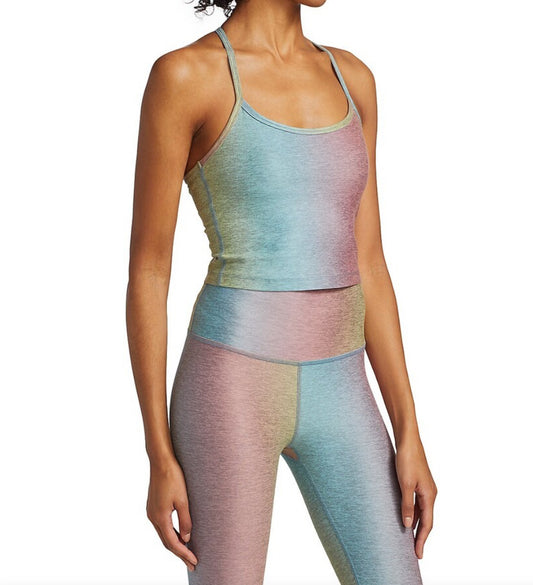 Beyond Yoga Spacedye Rainbow Crop Tank