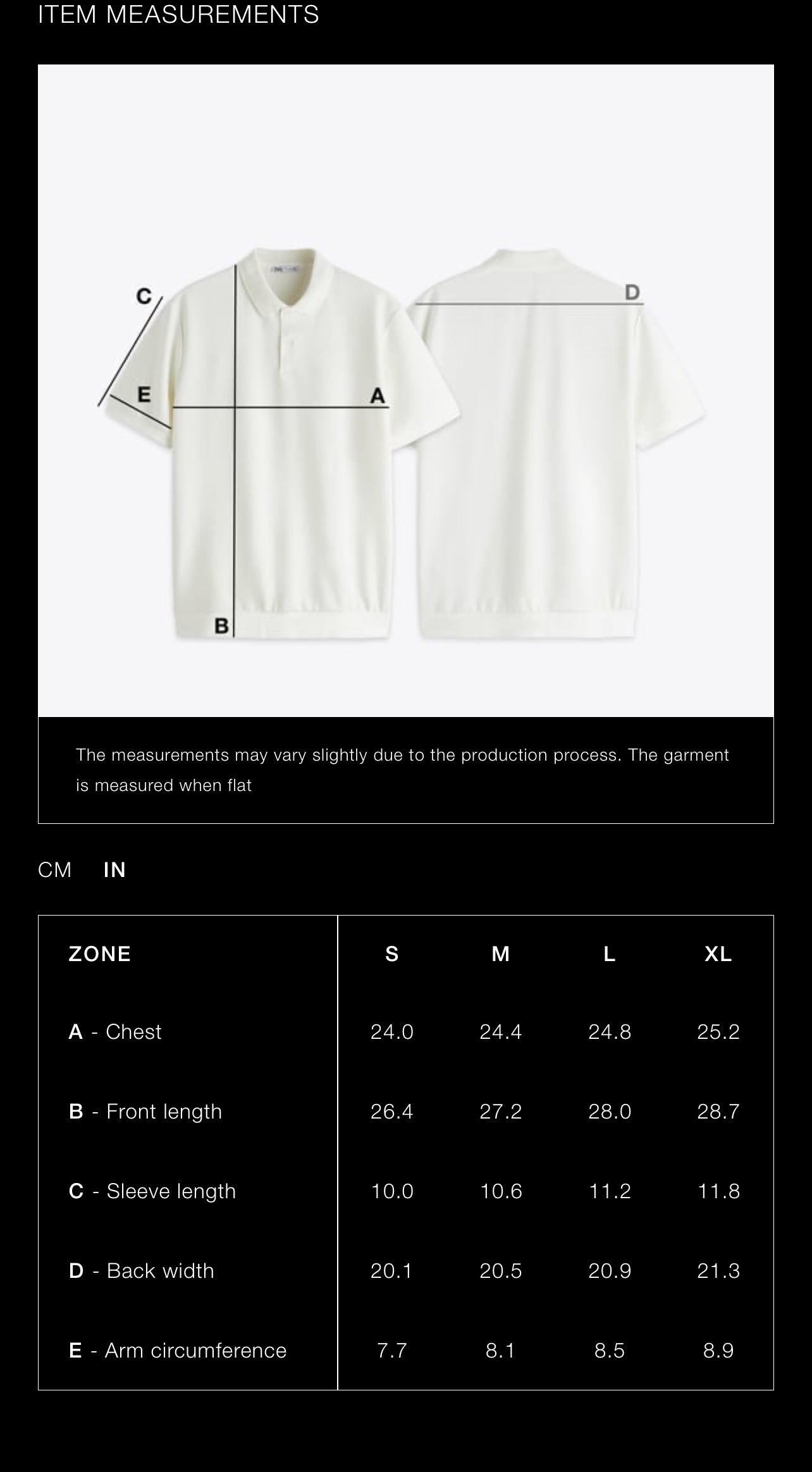 ZARA Hemp-Viscose Polo Shirt