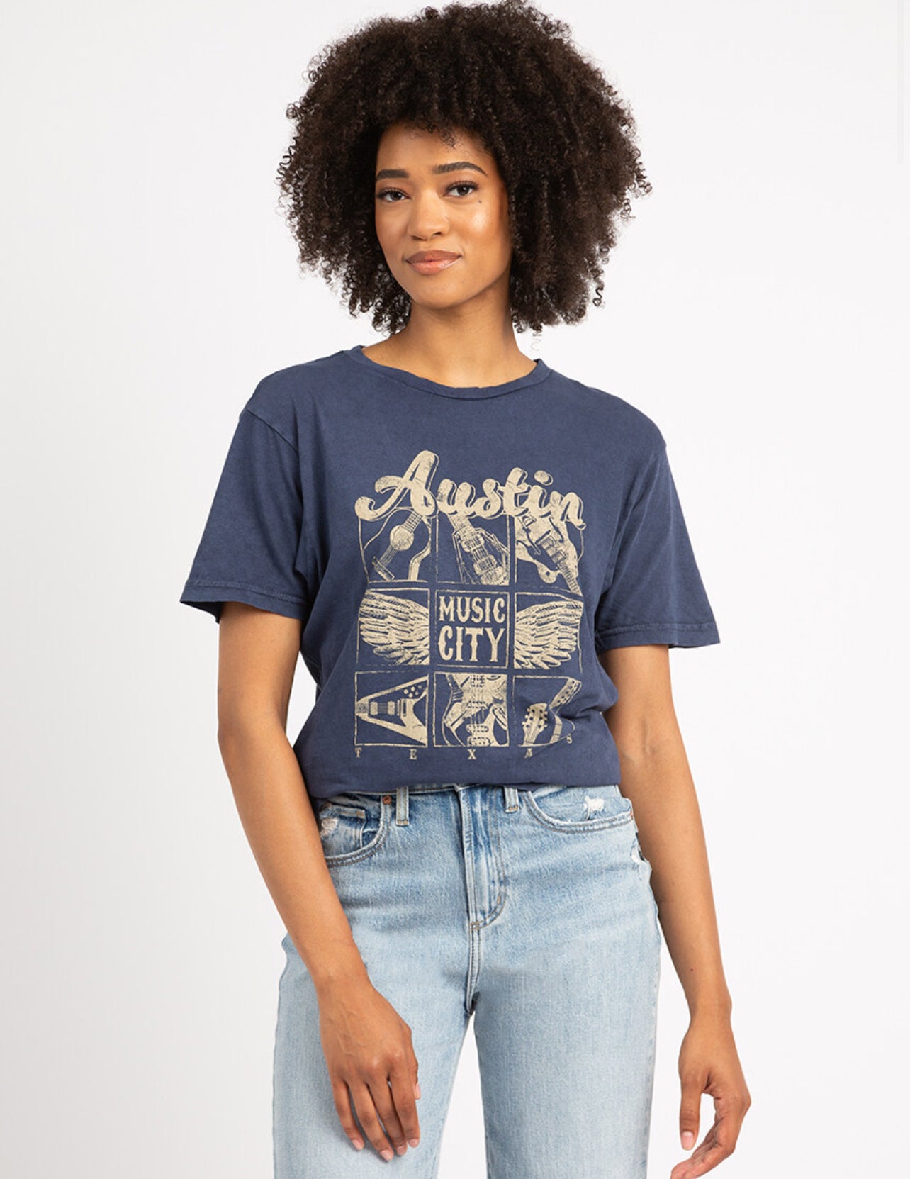 Bootlegger “Austin”Crewneck T-shirt