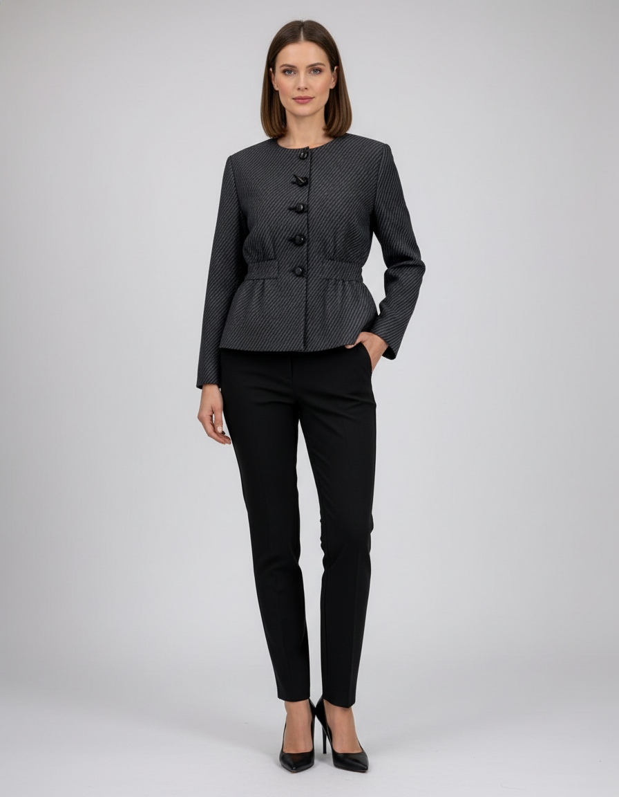 Vintage Louis Feraud Wool Dress Jacket