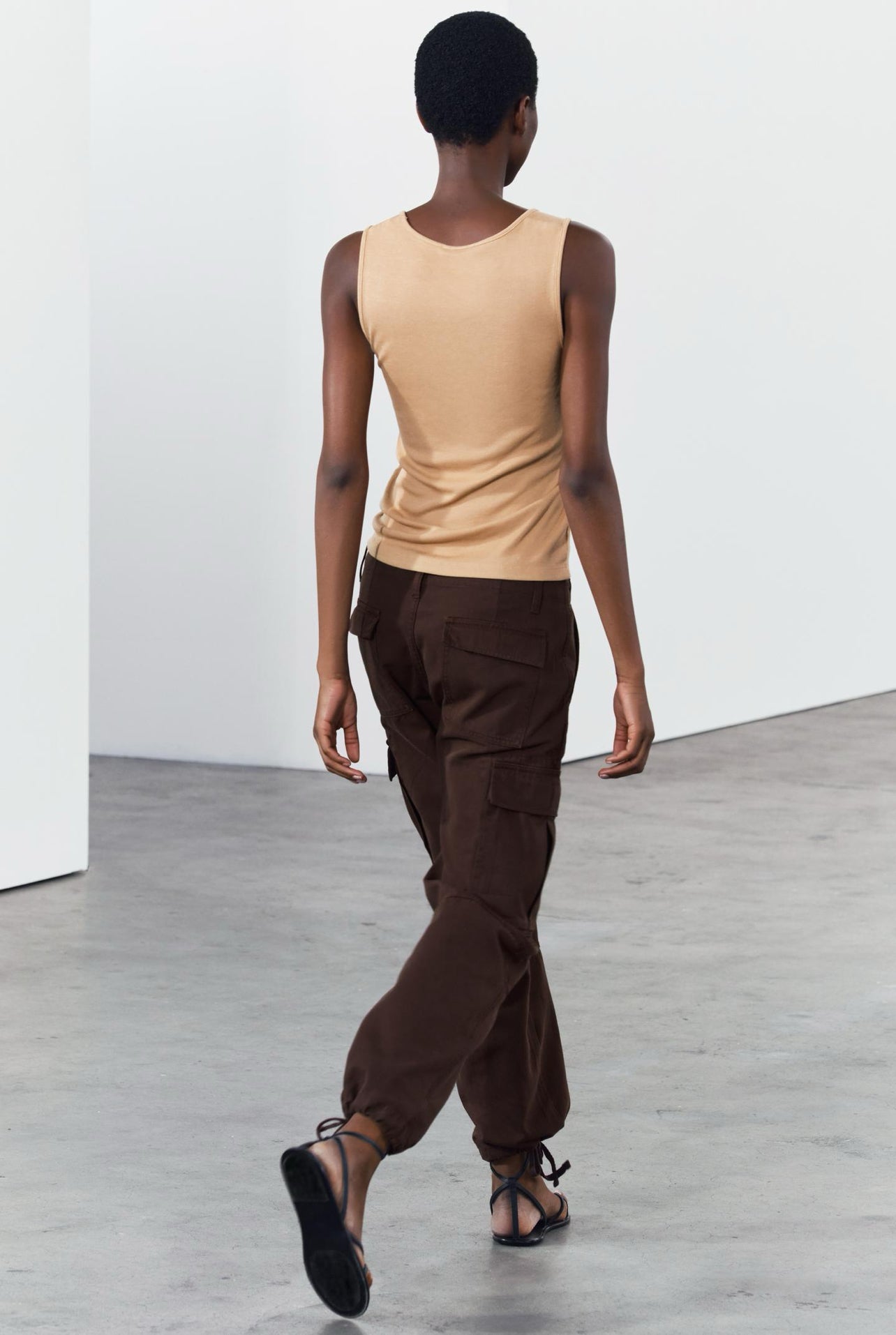 ZARA Ribbed Tank Top