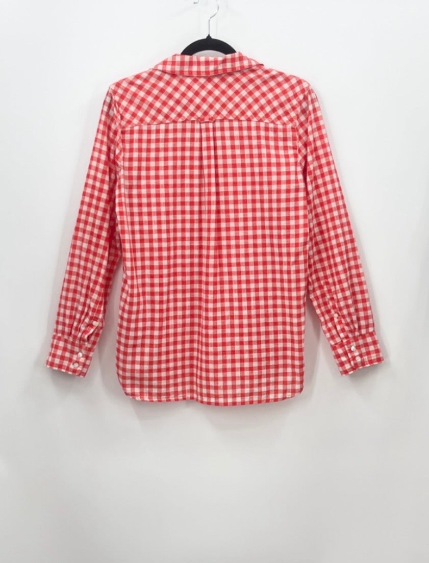 J.CREW Gingham Boxy Fit Shirt