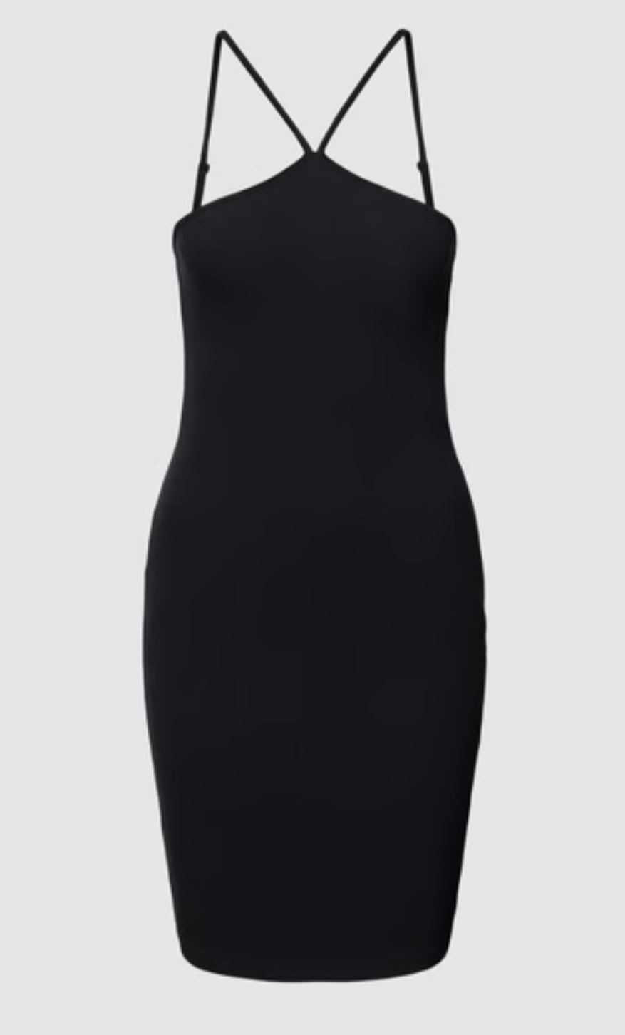 Noisy May - Robe courte moulante côtelée dos nu