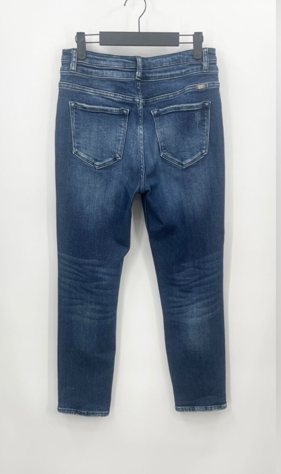 KANCAN High Rise Slim Straight Jeans