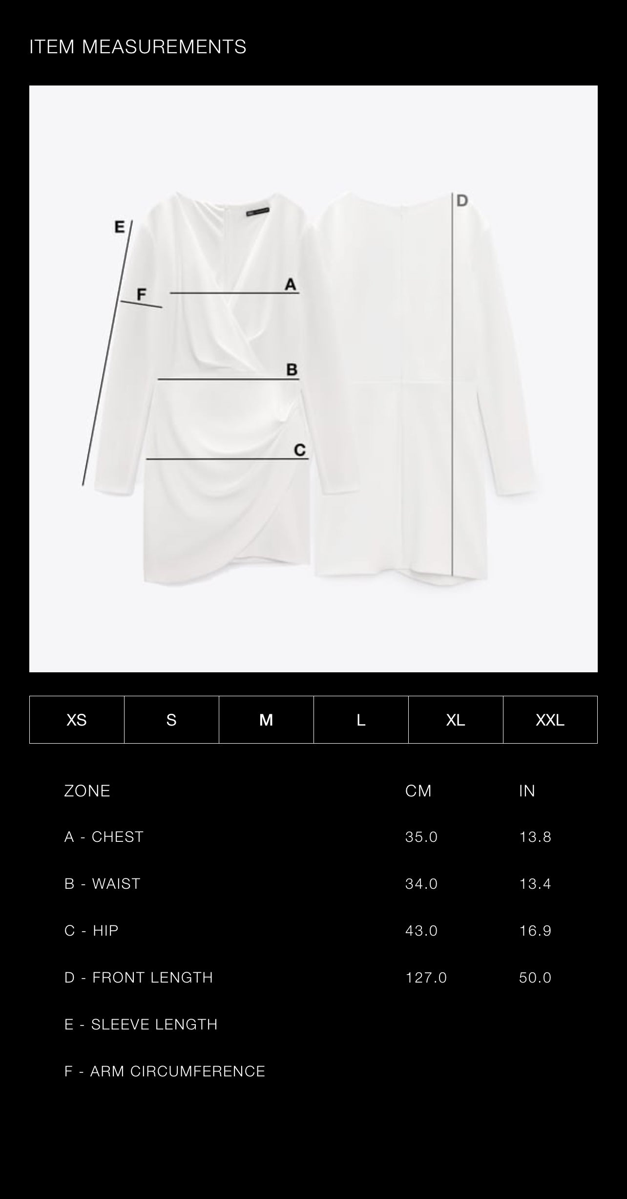 ZARA Cut Out Stretchy Dress