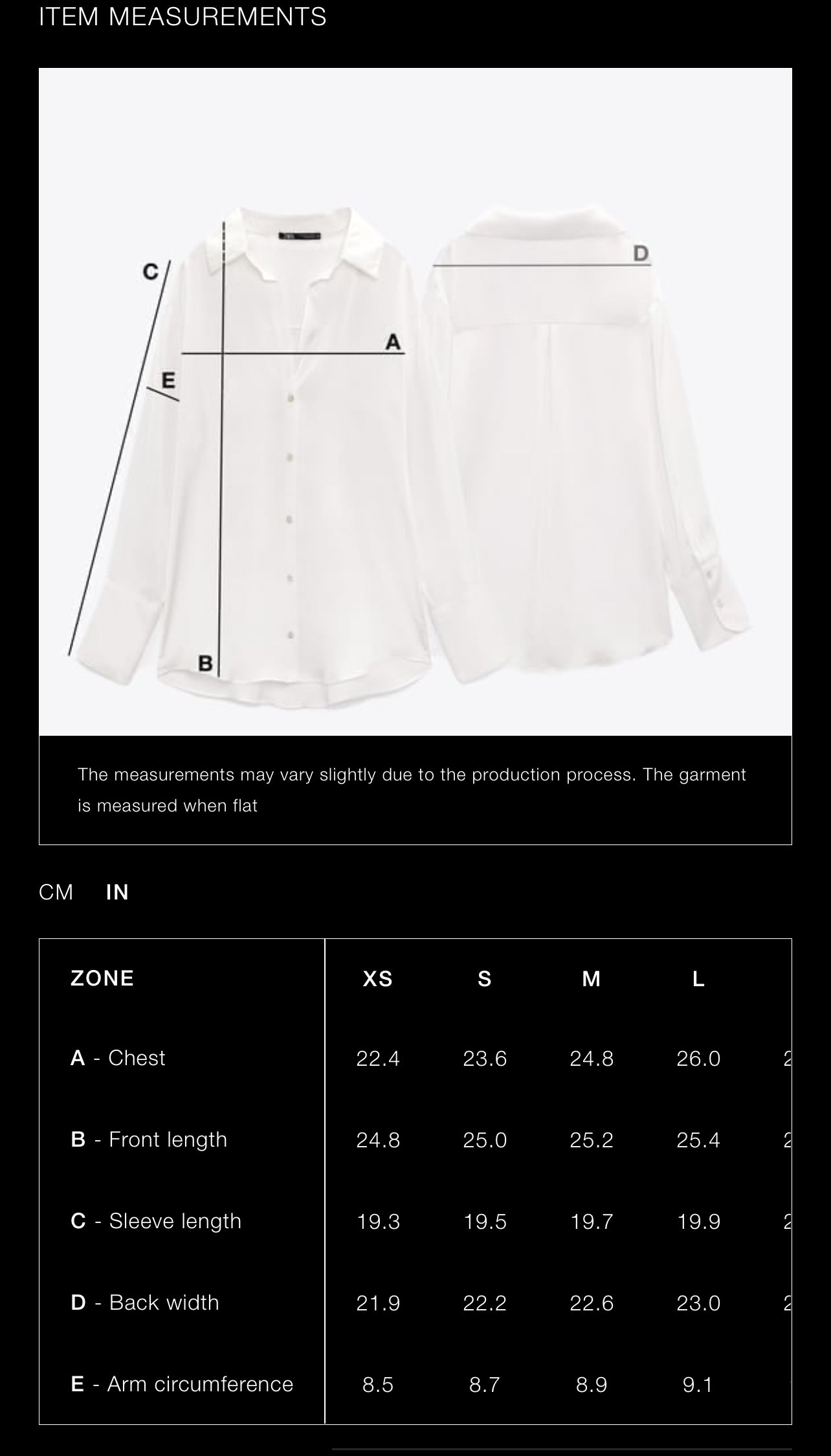 ZARA Floral Oversized Print Shirt