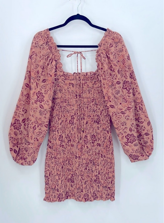 FREE PEOPLE Smock It To Me Mini Dress