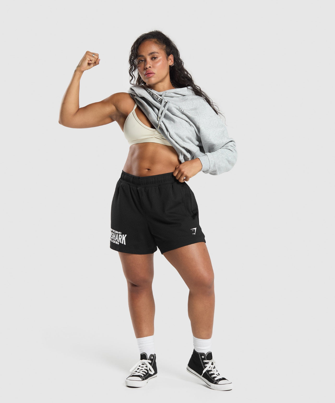 GYMSHARK Strength Department Oversized Hoodie