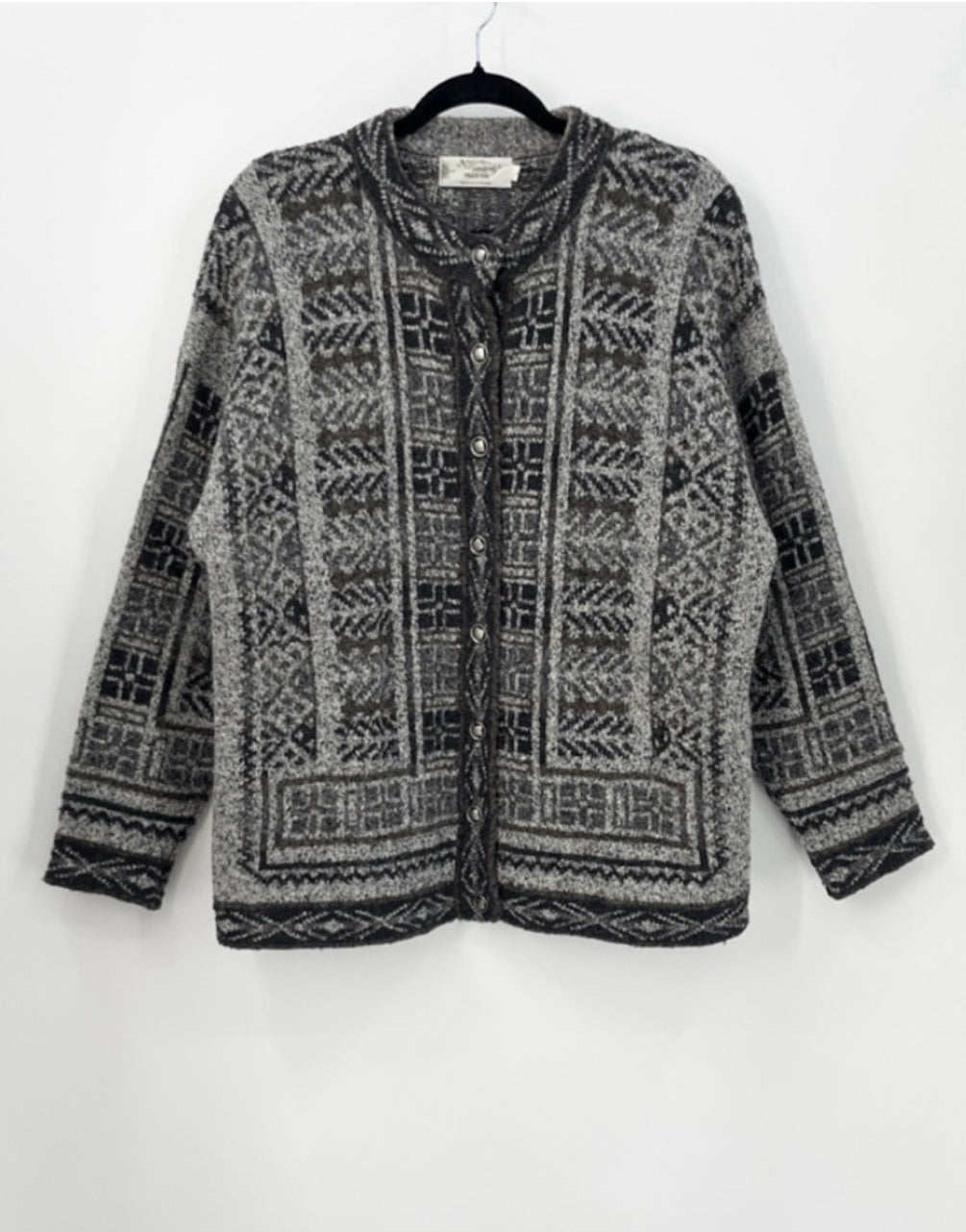Vintage NOR' EASTERLY Wool Blend Cardigan