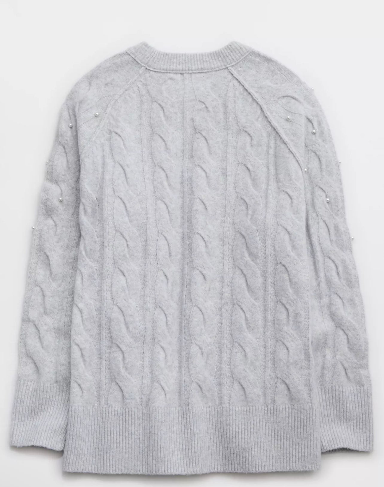 Aerie unREAL Cable Pearl Crew
Sweater