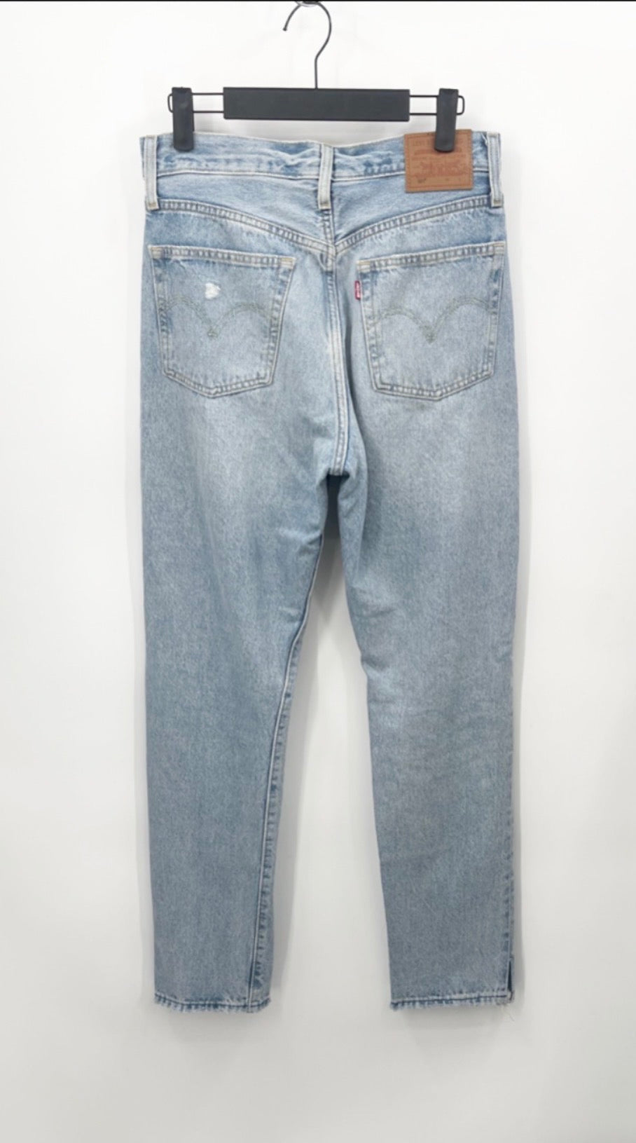 LEVI'S 501 Blue Distressed Jeans