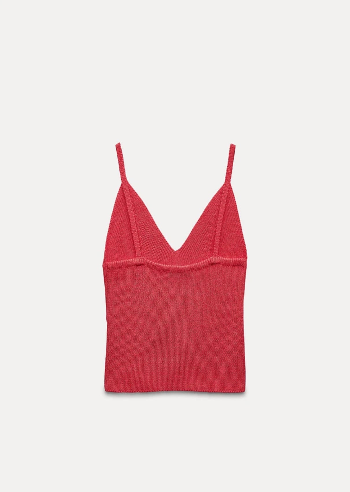 ZARA Knit V-Neck Top