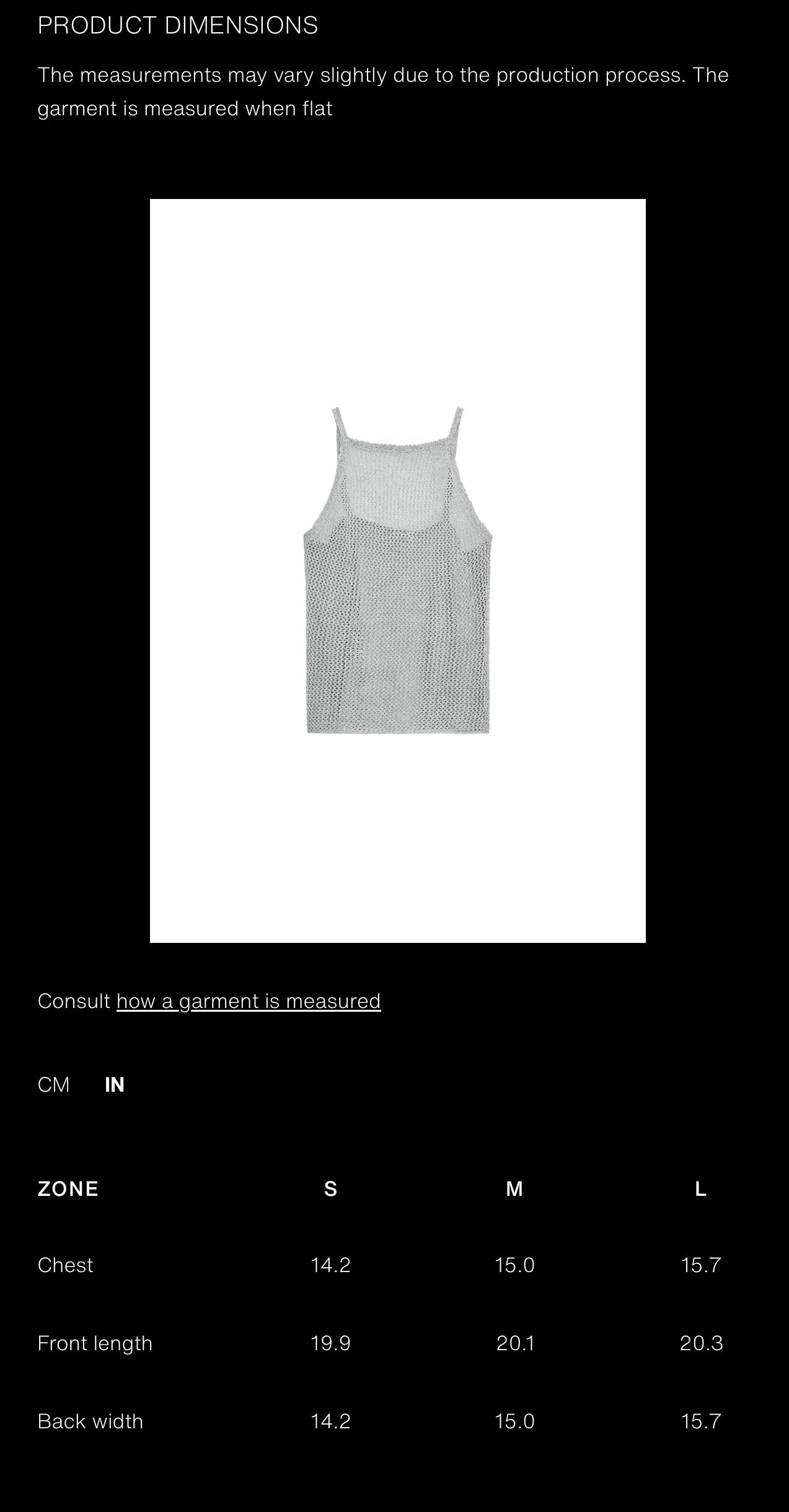 ZARA Metallic Thread Crochet Top