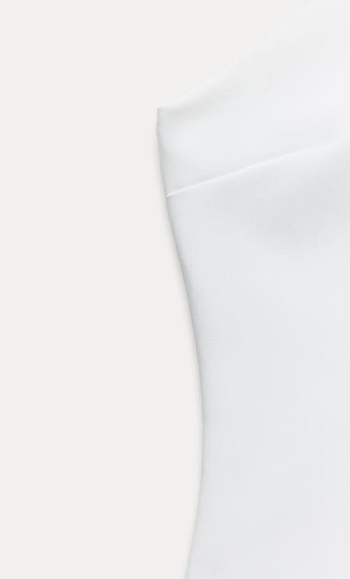 ZARA Tortoise Shell Effect Halter Top