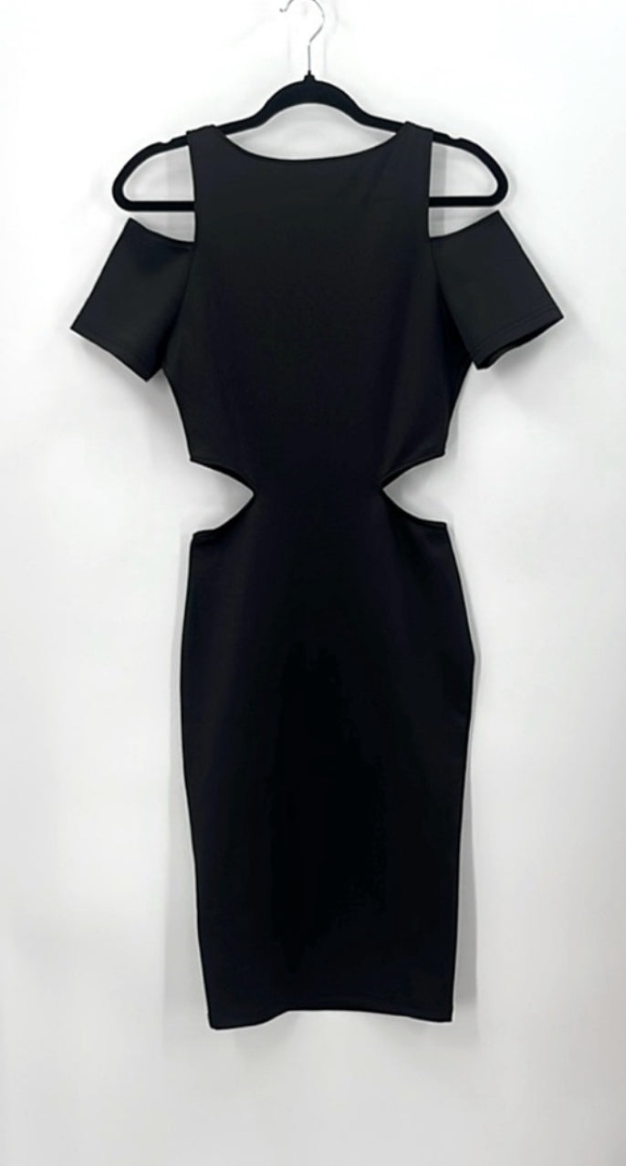 ARMANI EXCHANGE Cut Out Dress