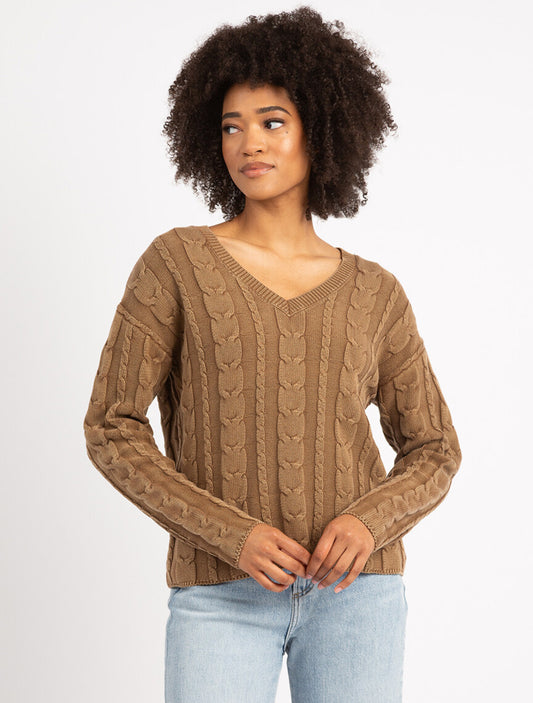 Bootlegger Zarina V-Neck Sweater