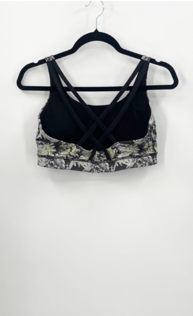 LULULEMON Energy Bra
Crosscourt Petal Black Clarity Yellow / Black