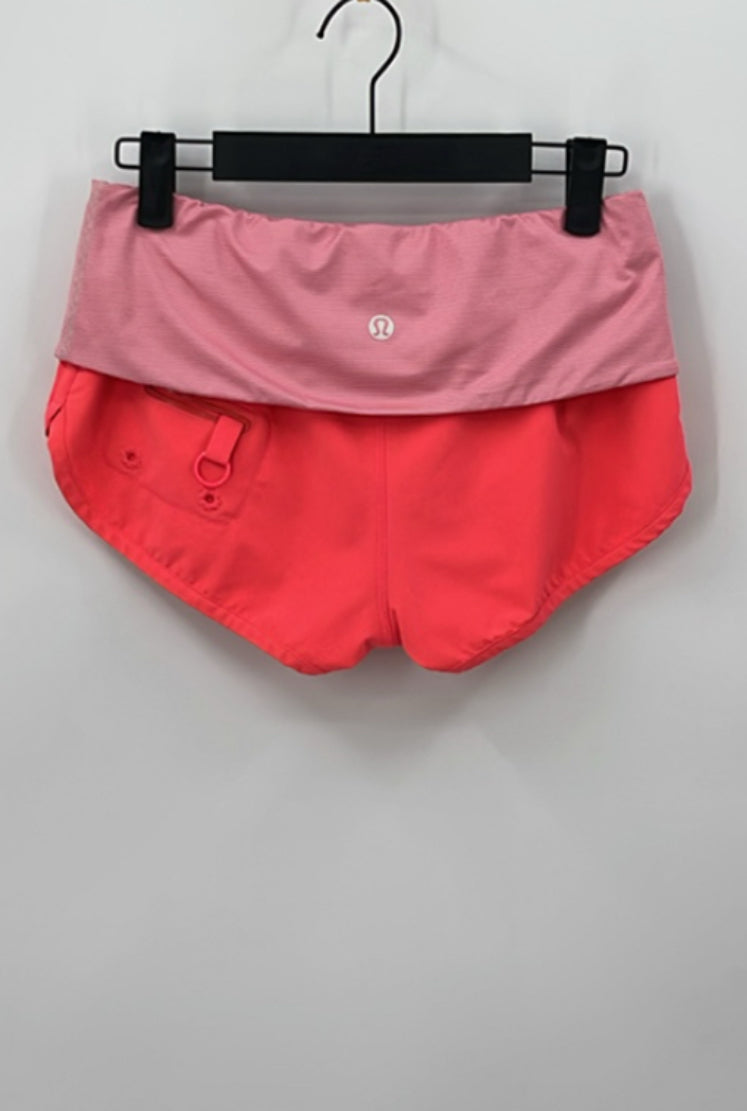 Lululemon Flip Out Boardshort Flash / Wee Stripe Printed Dune