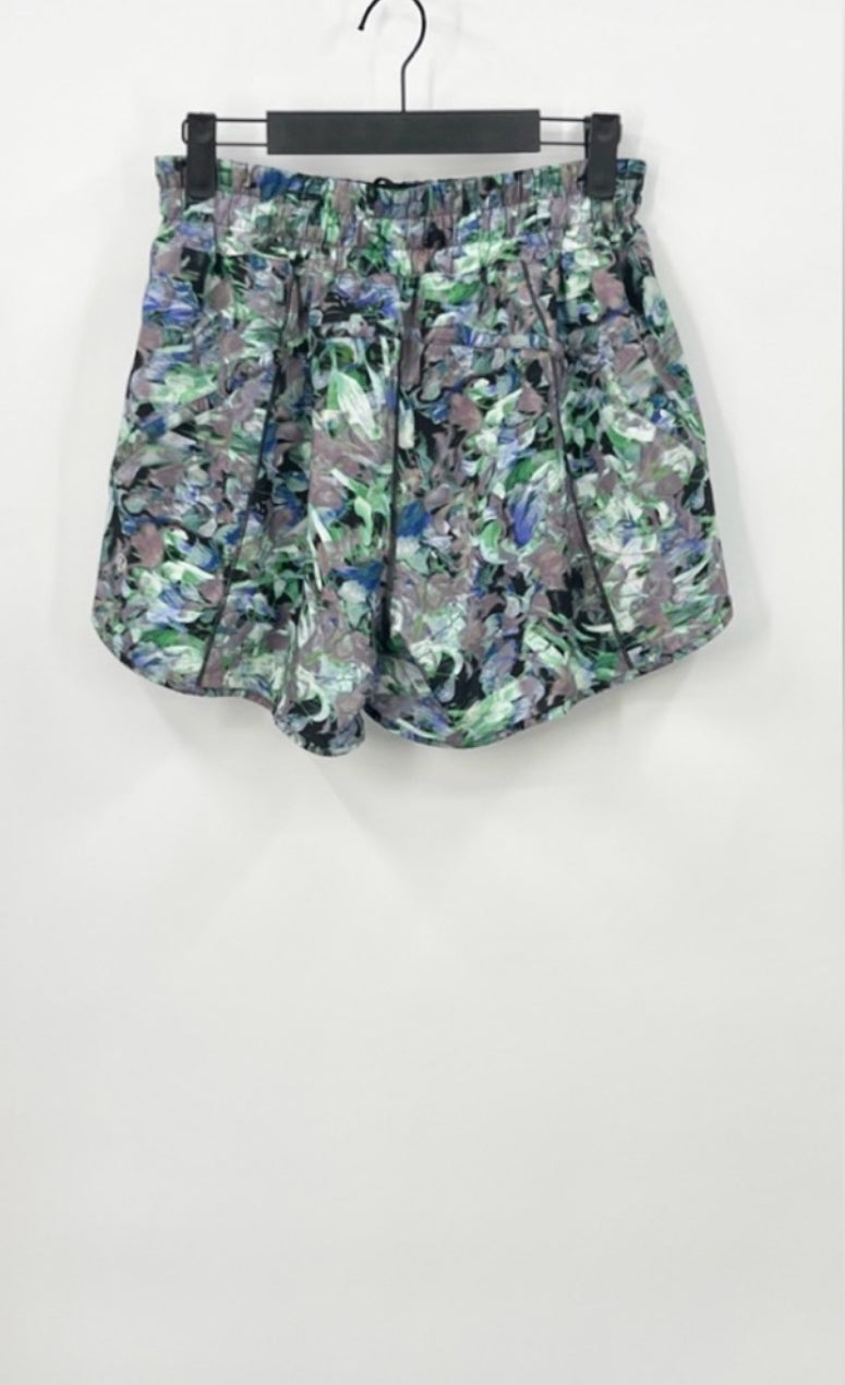 LULULEMON Track That Mid-Rise Short 5"/Rapid Flourish Multi