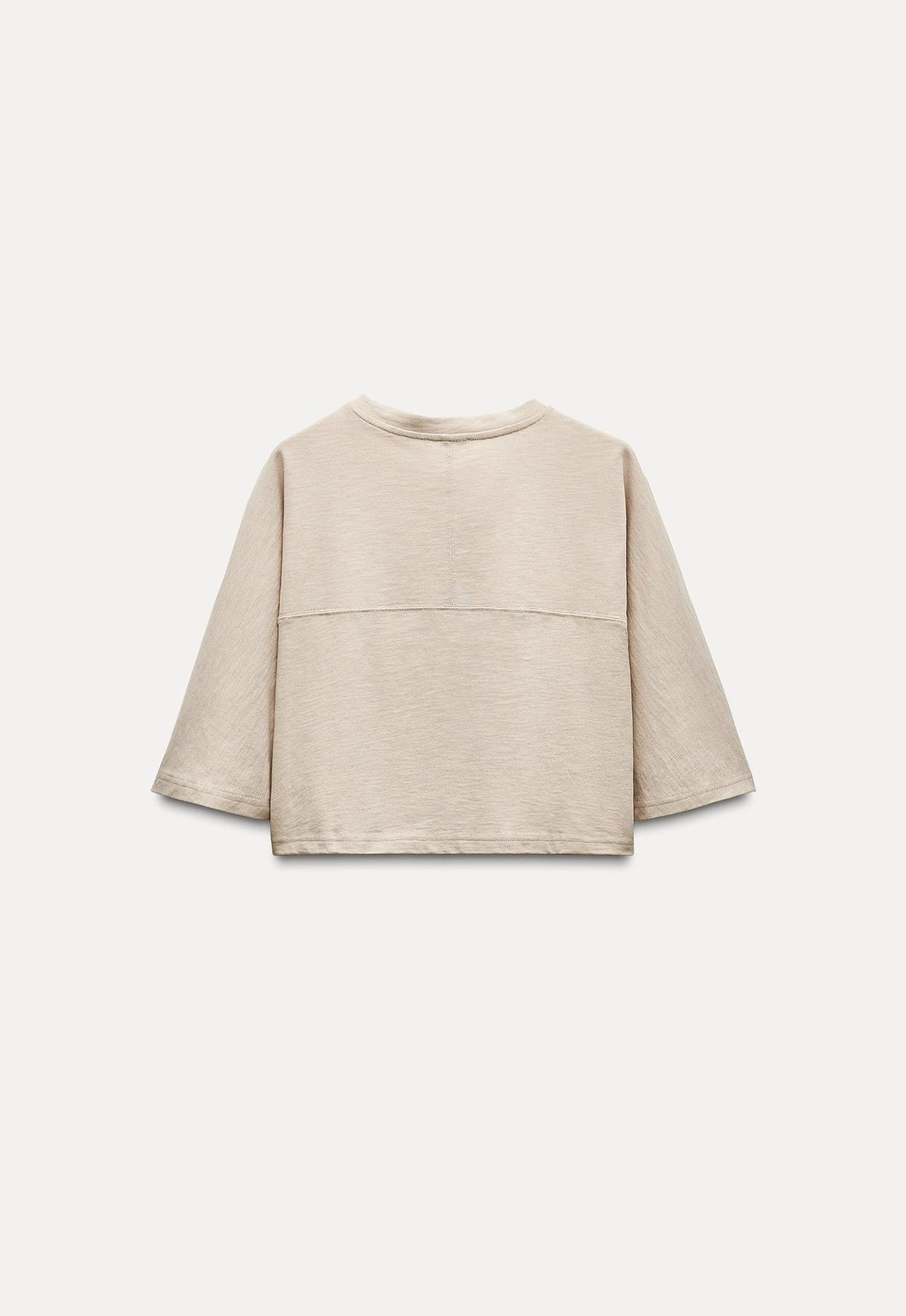 ZARA Cotton Flame’ Crop Top