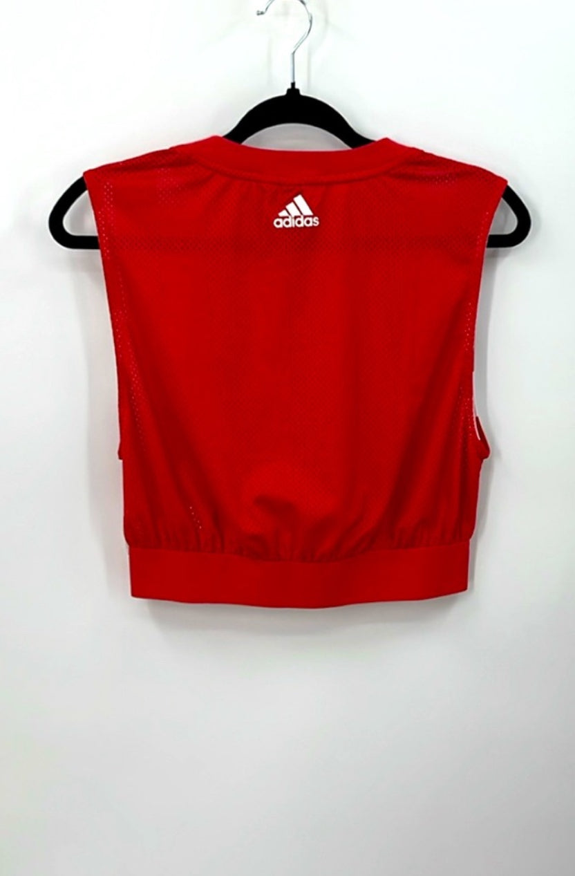 Adidas Cropped Graphic Tank Top