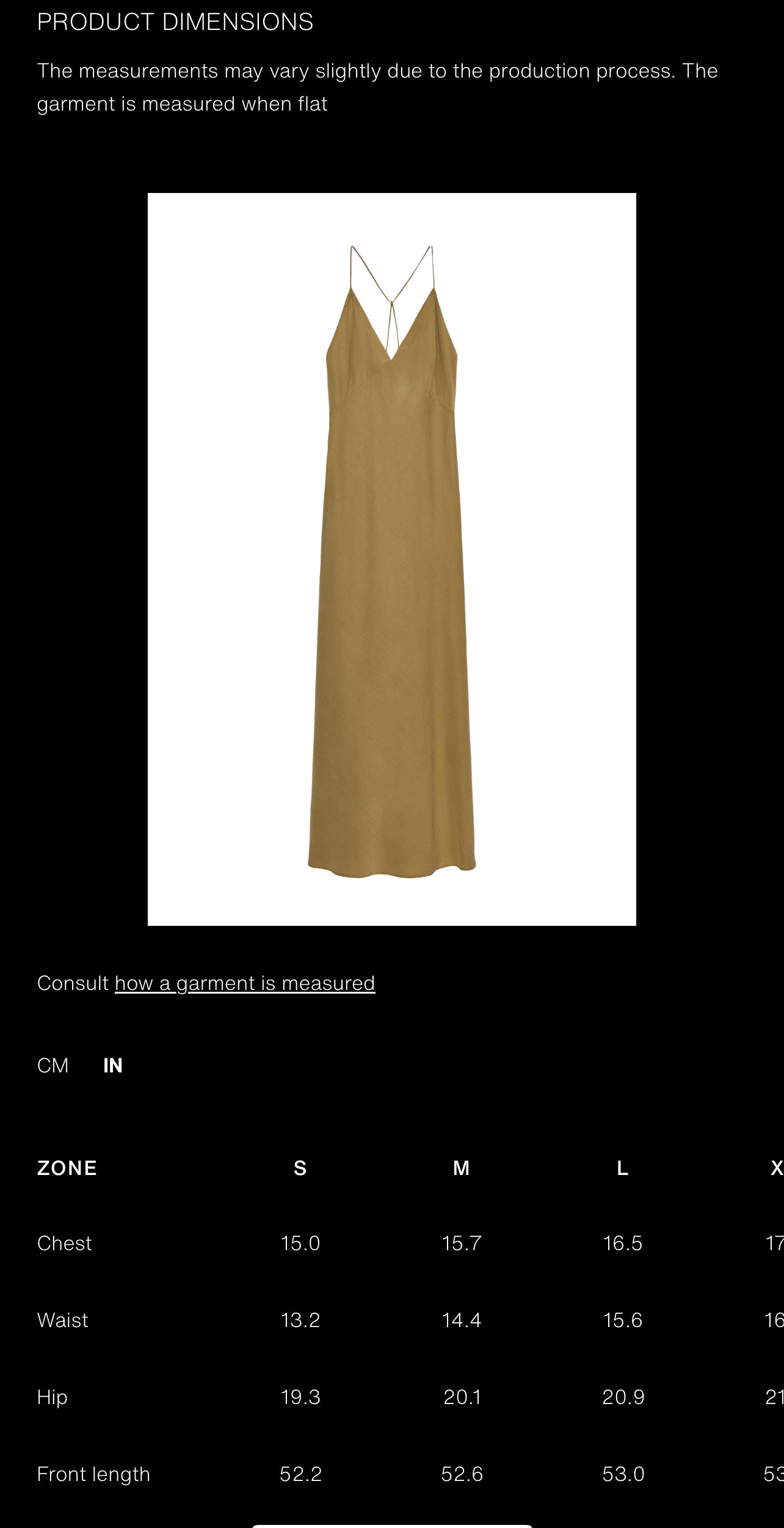ZARA ZW COLLECTION Slip Dress