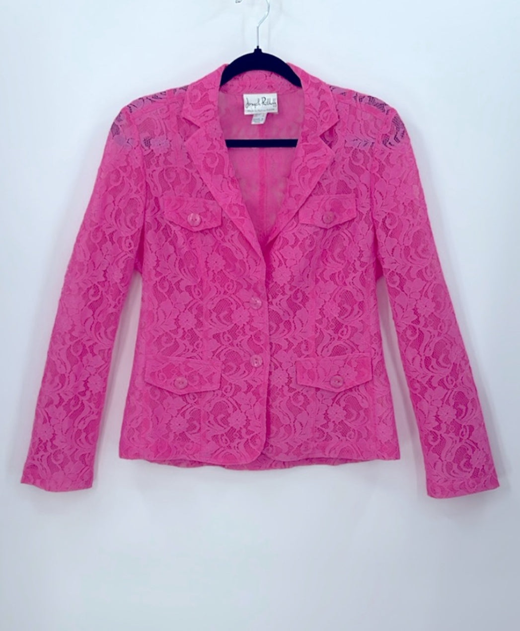 JOSEPH RIBKOFF Floral Lace Blazer