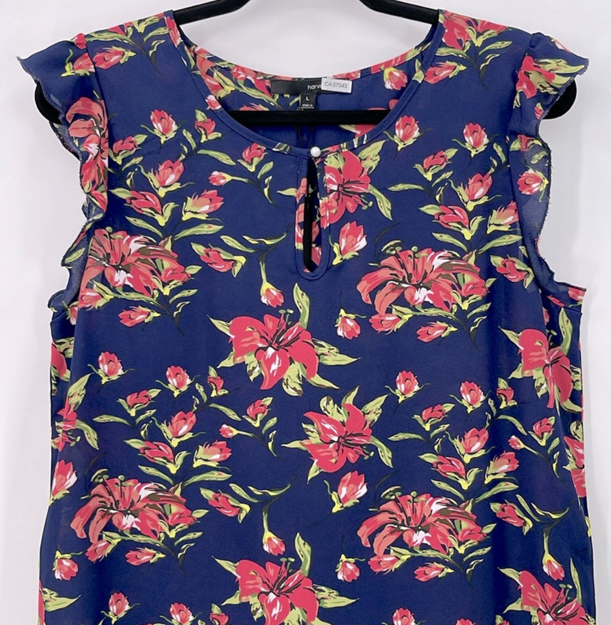 Harve Benard Floral Blouse