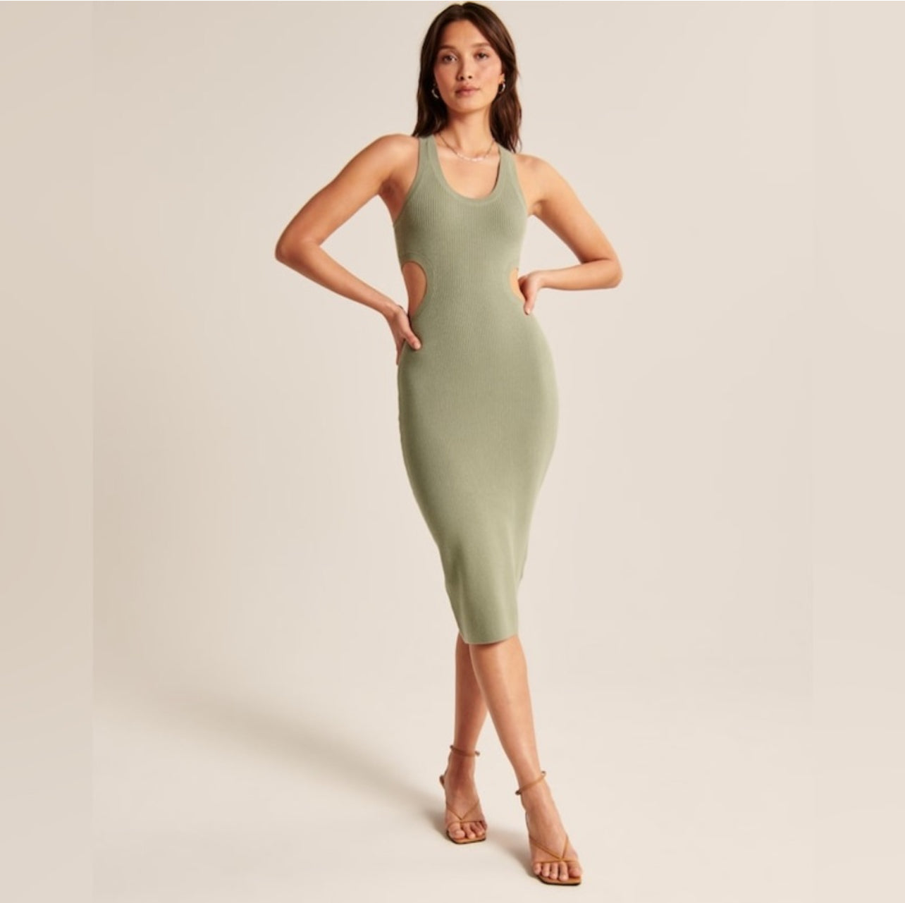 abercrombie bodycon dress Abercrombie & Fitch Periwinkle Ruched Bodycon Midi Dress Size Small