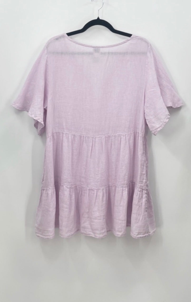 JOIE Linen Babydoll Dress