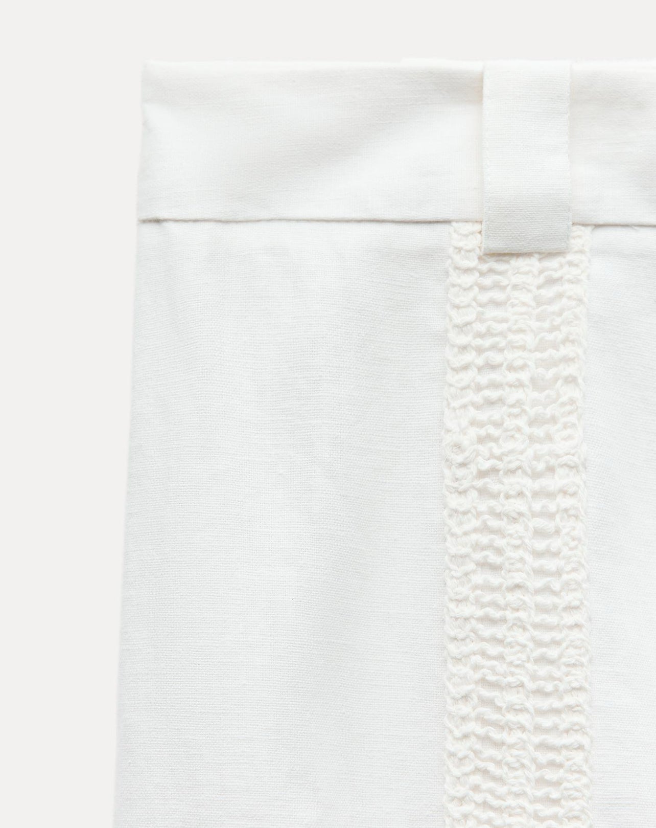 ZARA ZW Collection Linen
Blend Crochet Trouser