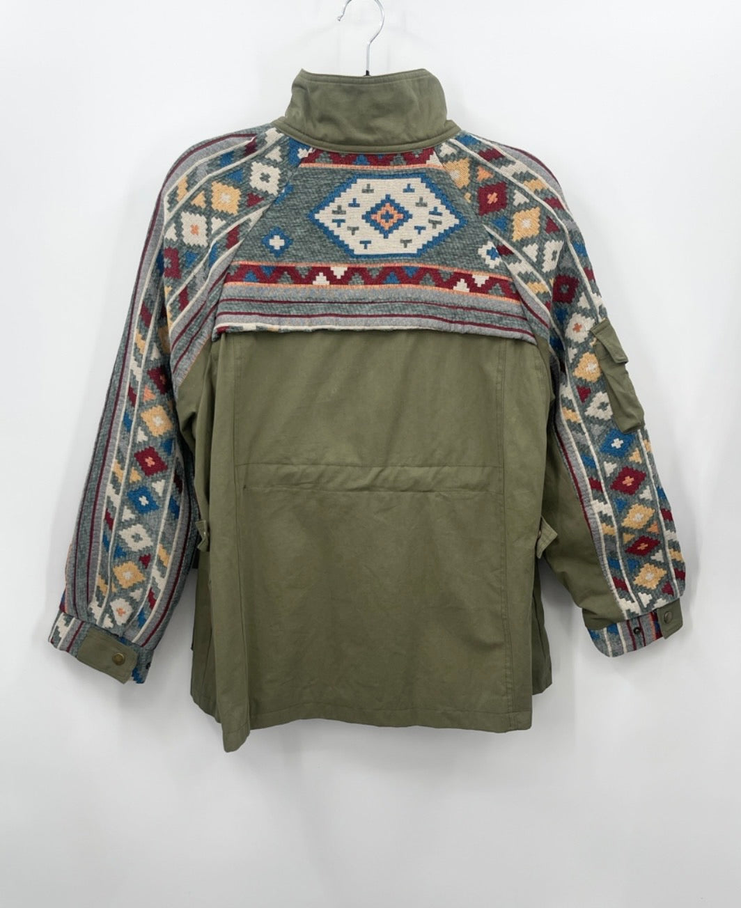 AZTEC Tapestry
Southwestern Mixed Media Field Coat