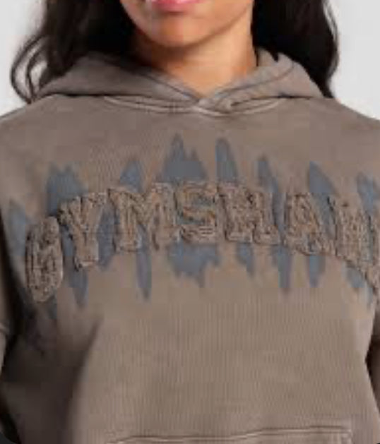 GYMSHARK Grunge Oversized Hoodie
