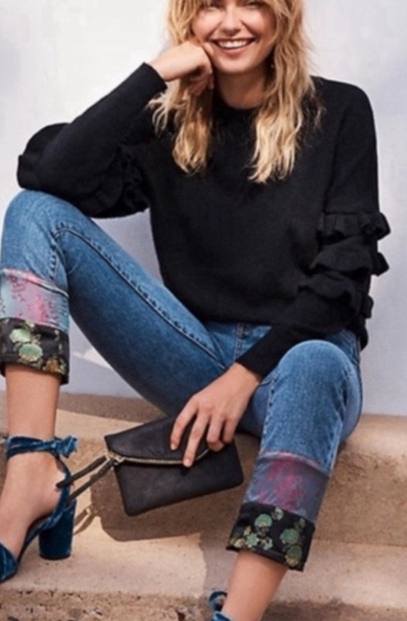 ANTHROPOLOGIE PILCO AND THE LETTERPRESS Slim Boyfriend Jeans