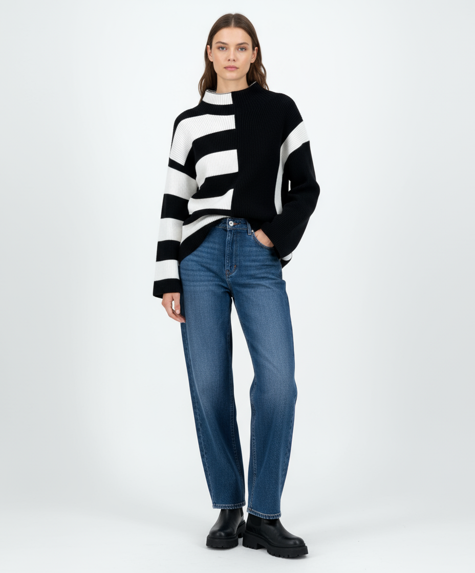FRENCH CONNECTION Stripe Sweater