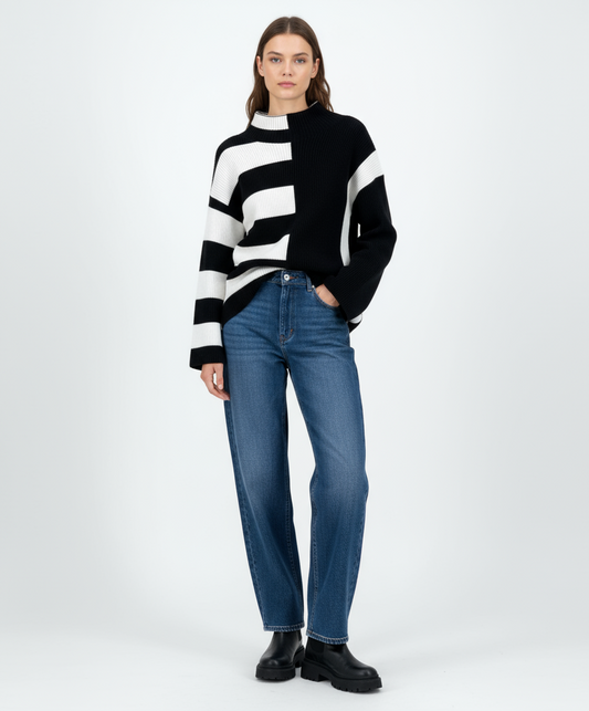 FRENCH CONNECTION Stripe Sweater