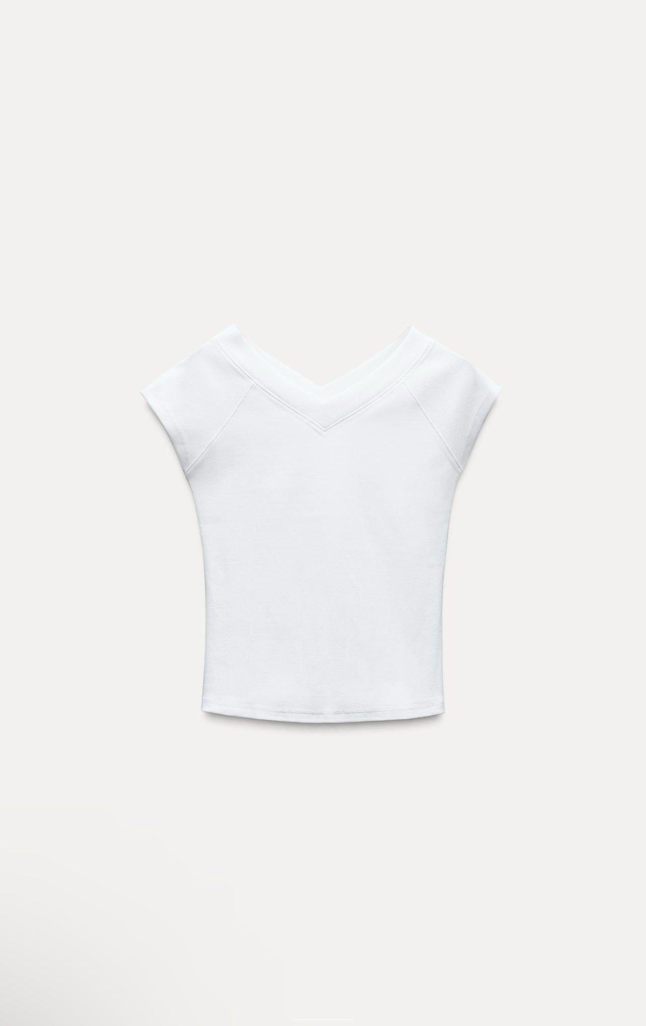 Zara Ribbed Top