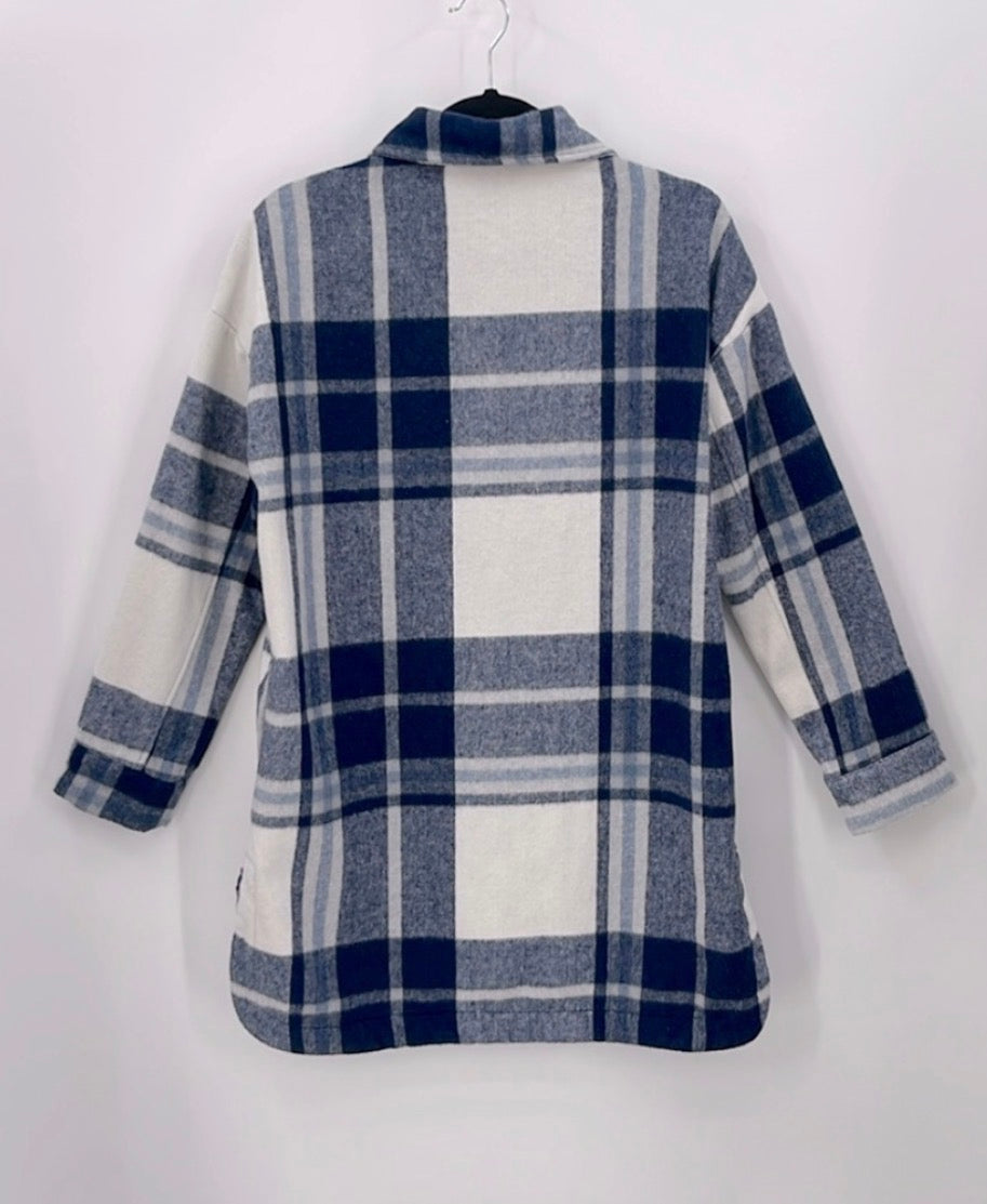 BANANA REPUBLIC Oversized Plaid Shacket