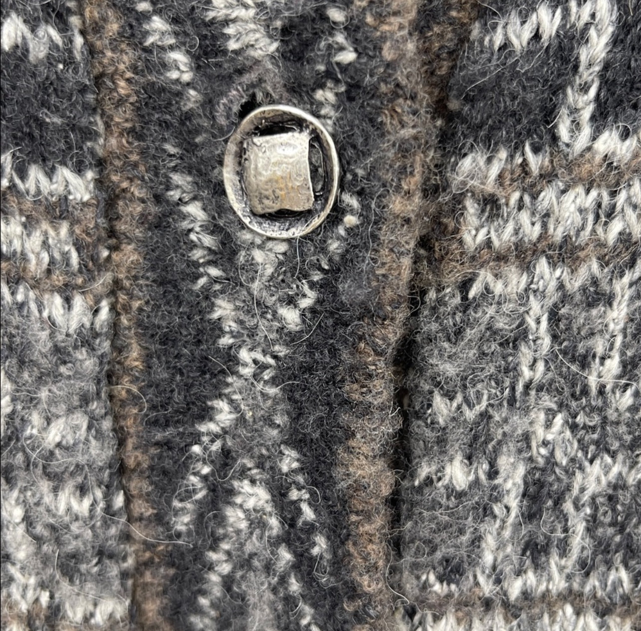 Vintage NOR' EASTERLY Wool Blend Cardigan