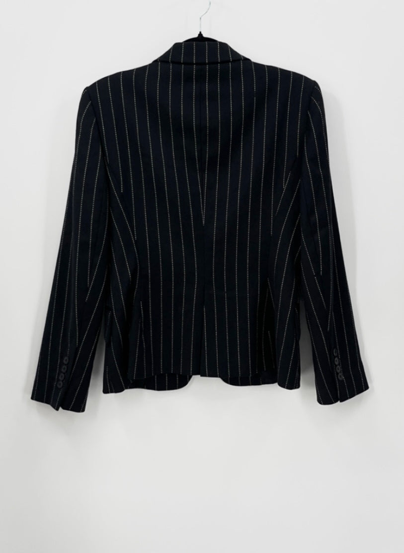 ZARA Pinstripe Wool Blend Blazer
