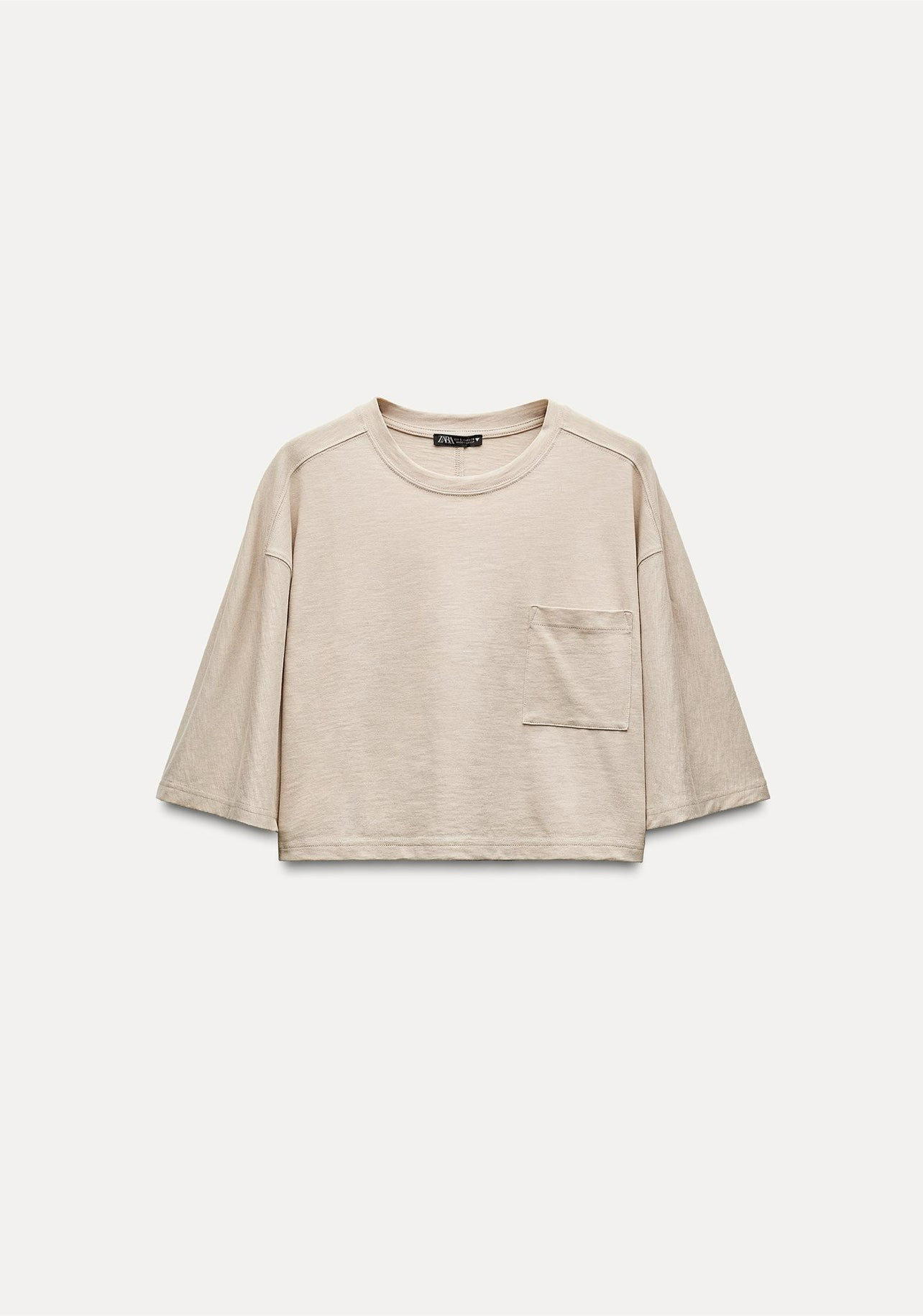 ZARA Cotton Flame’ Crop Top