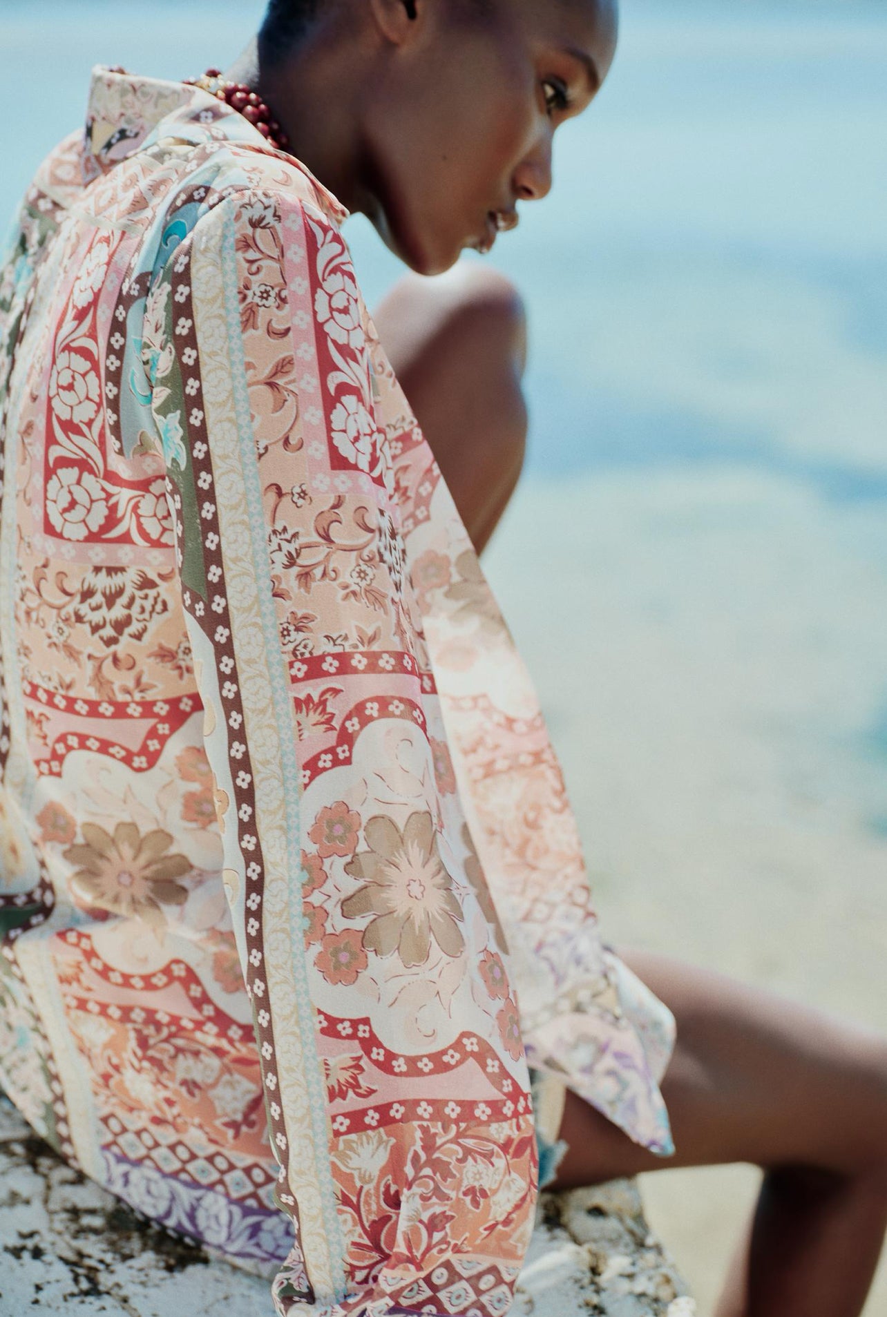 ZARA Patchwork Printed Shirt